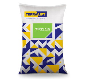 Nawóz organiczny Premium do trawy Terralift TX11-1-5 20kg 2m-ce