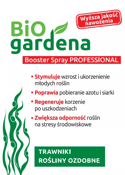 BiOgardena Booster Spray Professional 1l - regeneracja i biostymulacja - obrazek 2
