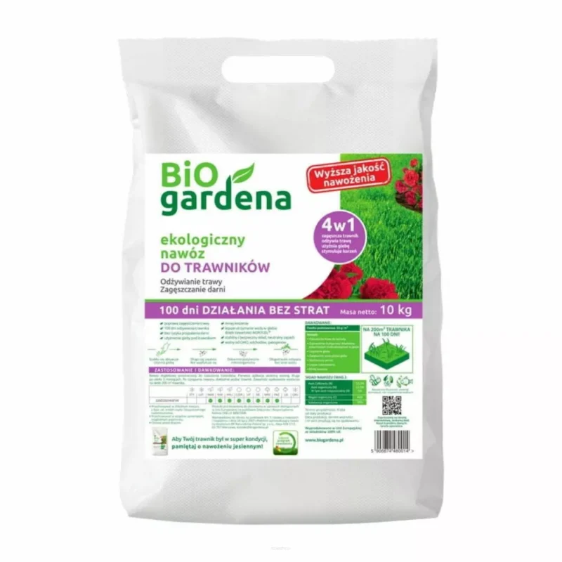 Organiczny nawóz azotowy do trawników 10 kg