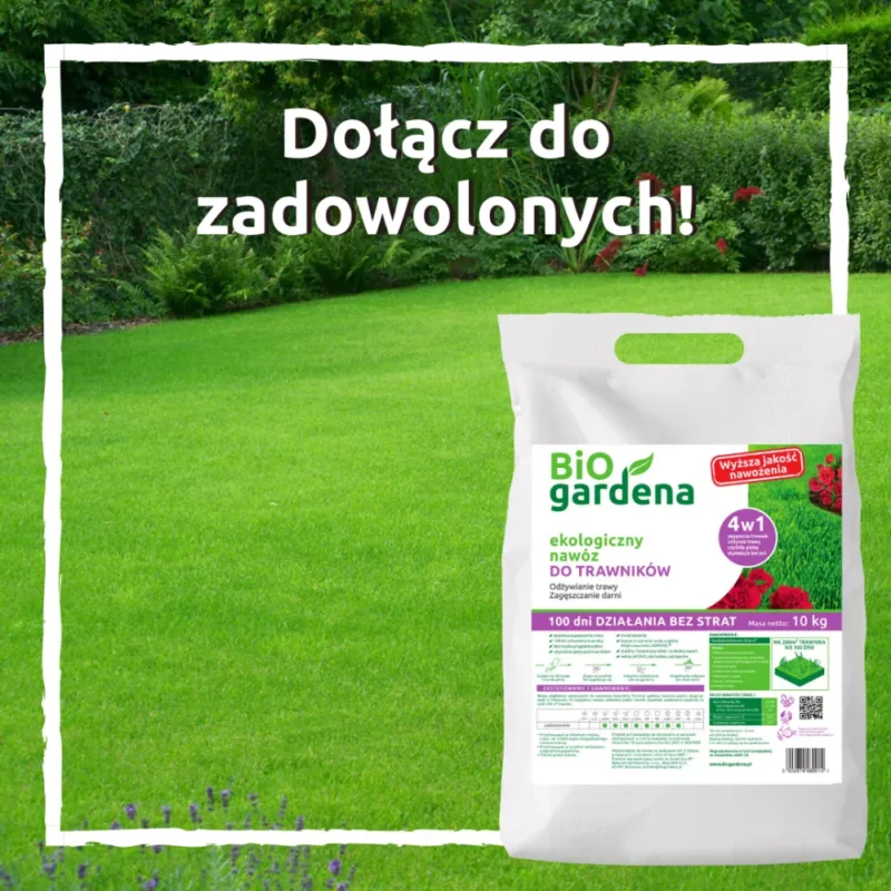 Organiczny nawóz azotowy do trawników 10 kg - obrazek 4