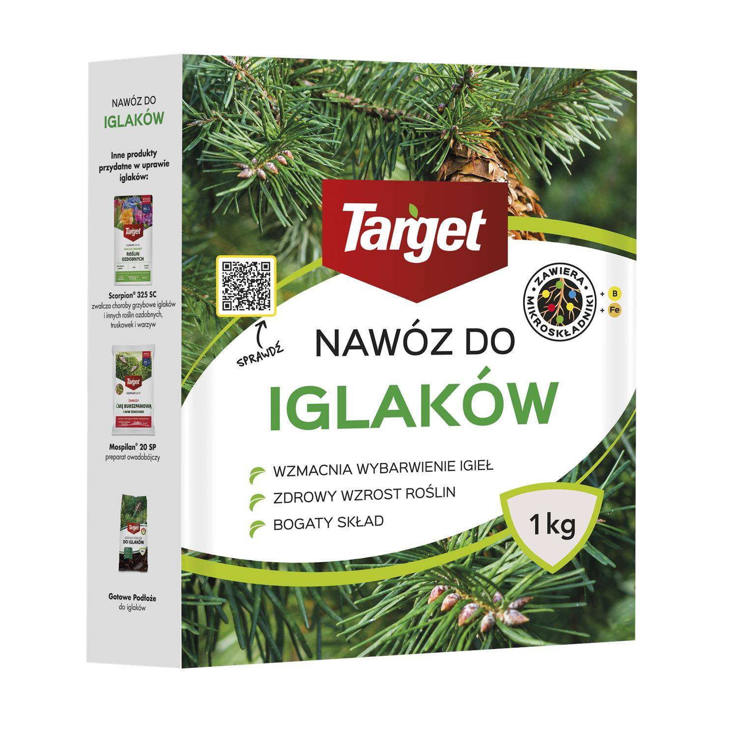 Wysokoazotowy nawóz Vegano 8 kg + nawóz do iglaków Target 1 kg (ZESTAW) - obrazek 3