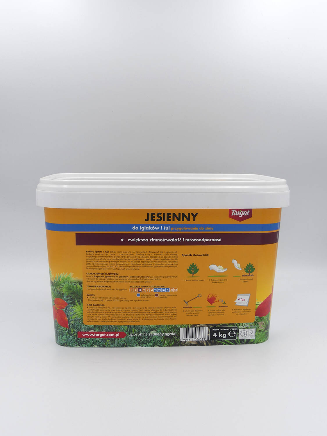 Nawóz Do Iglaków i Tui – Jesienny – 4 kg Target - obrazek 9