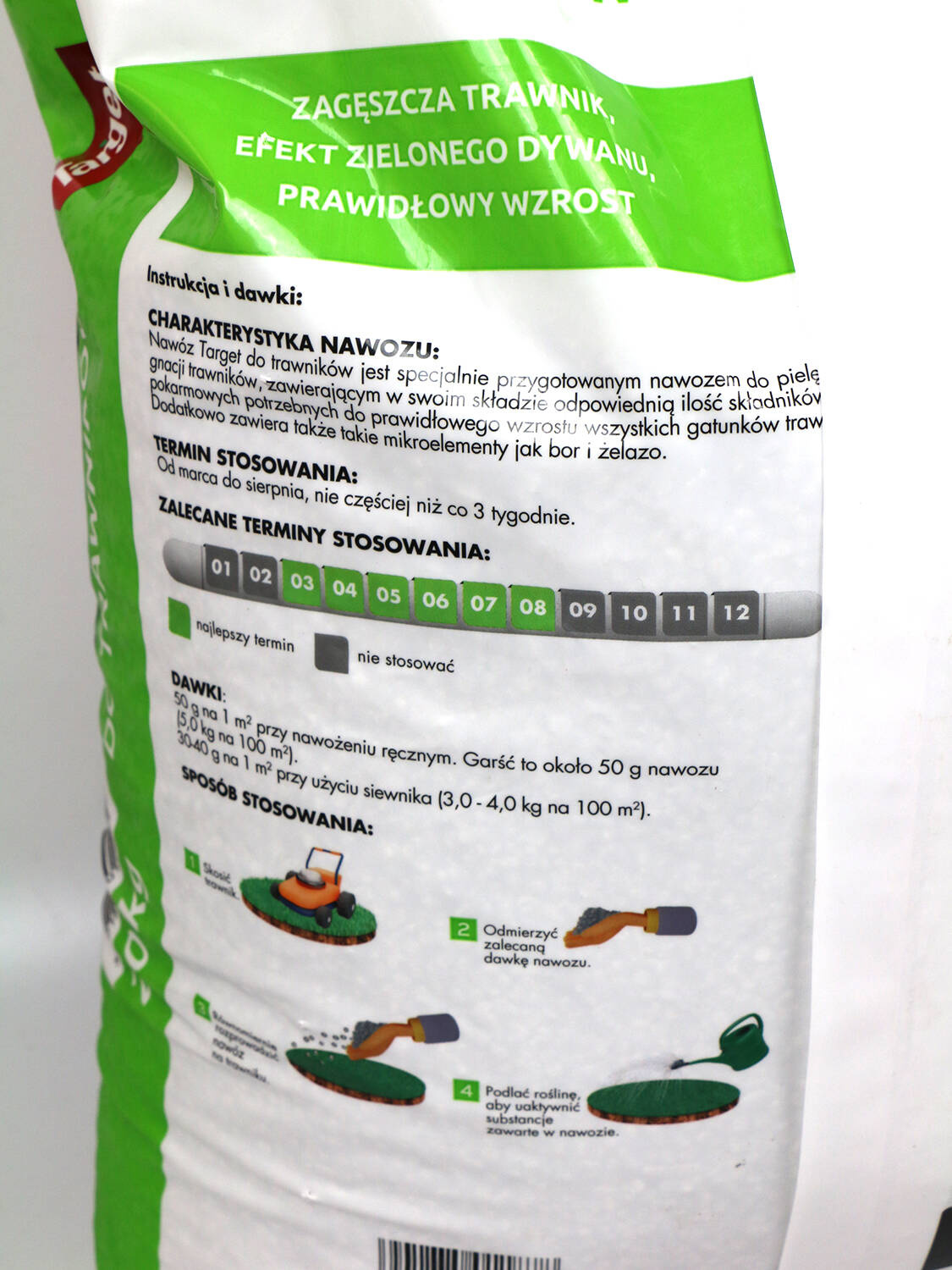 Nawóz Do Trawnika Z Mikroelementami – 20 kg Target - obrazek 4