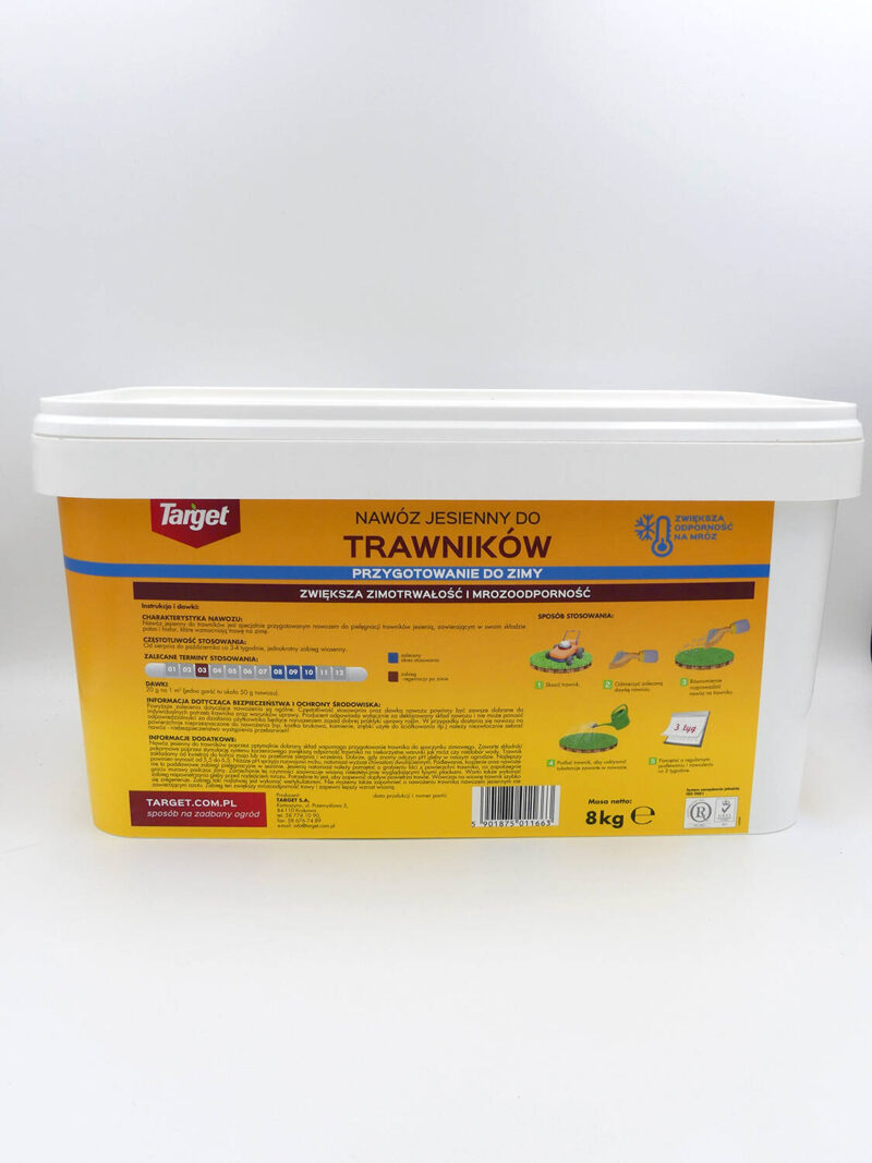 Nawóz Jesienny Do Trawników – 8 kg Target - obrazek 6