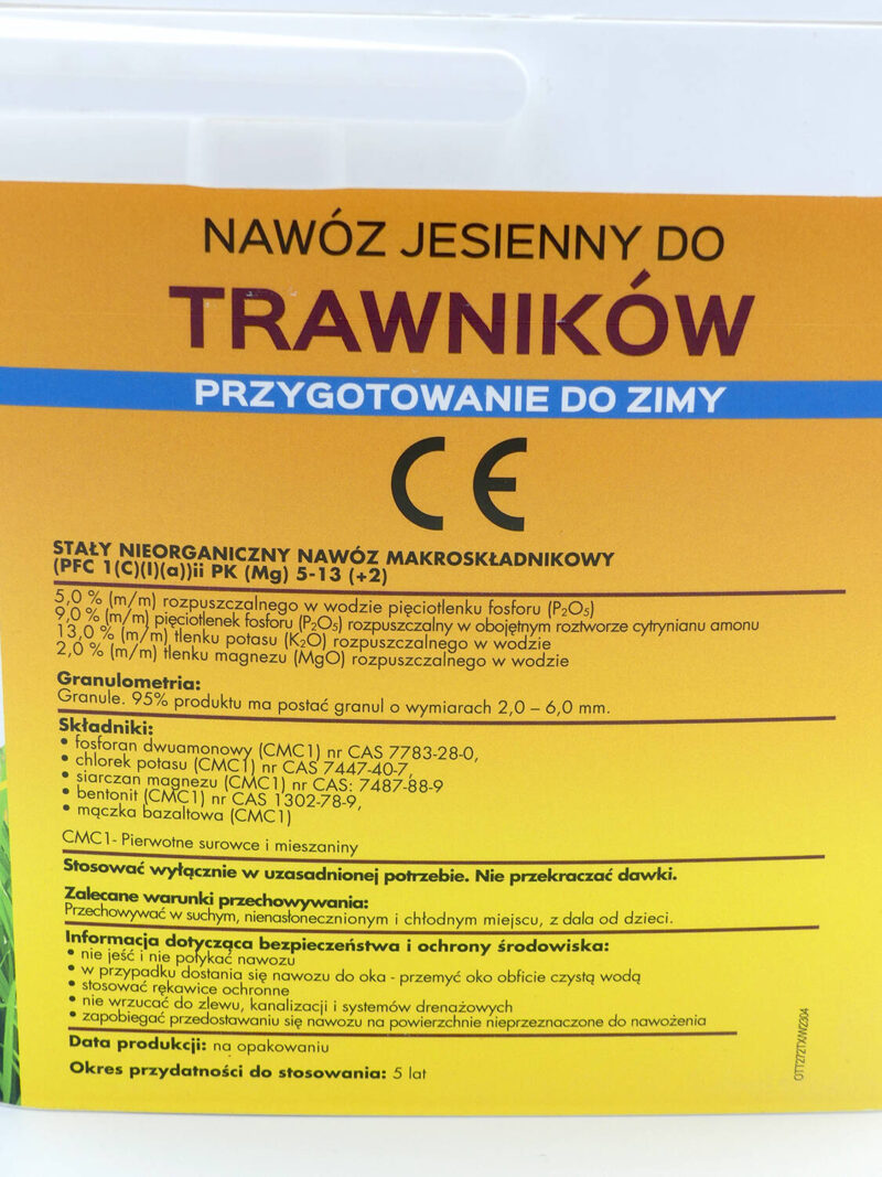 Nawóz Jesienny Do Trawników – 8 kg Target - obrazek 3