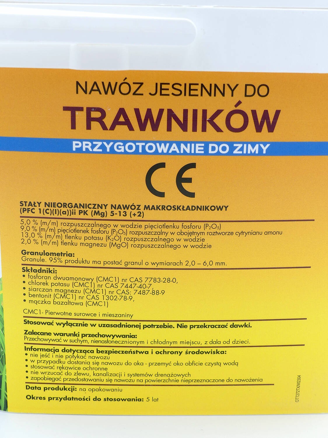 Nawóz Jesienny Do Trawników – 8 kg Target - obrazek 3