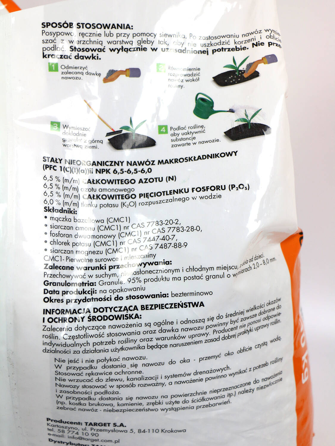 Nawóz Uniwersalny Do Ogrodu – 10 kg Target - obrazek 5