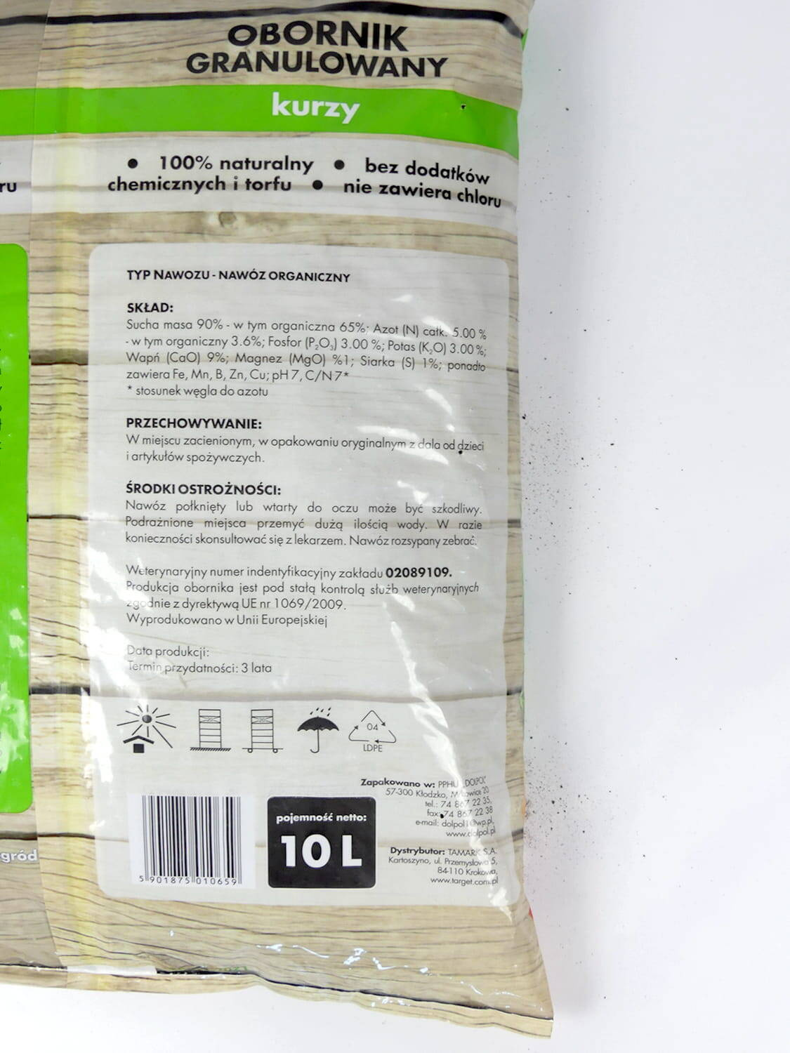Obornik Kurzy – Granulowany – 10 l Target - obrazek 6