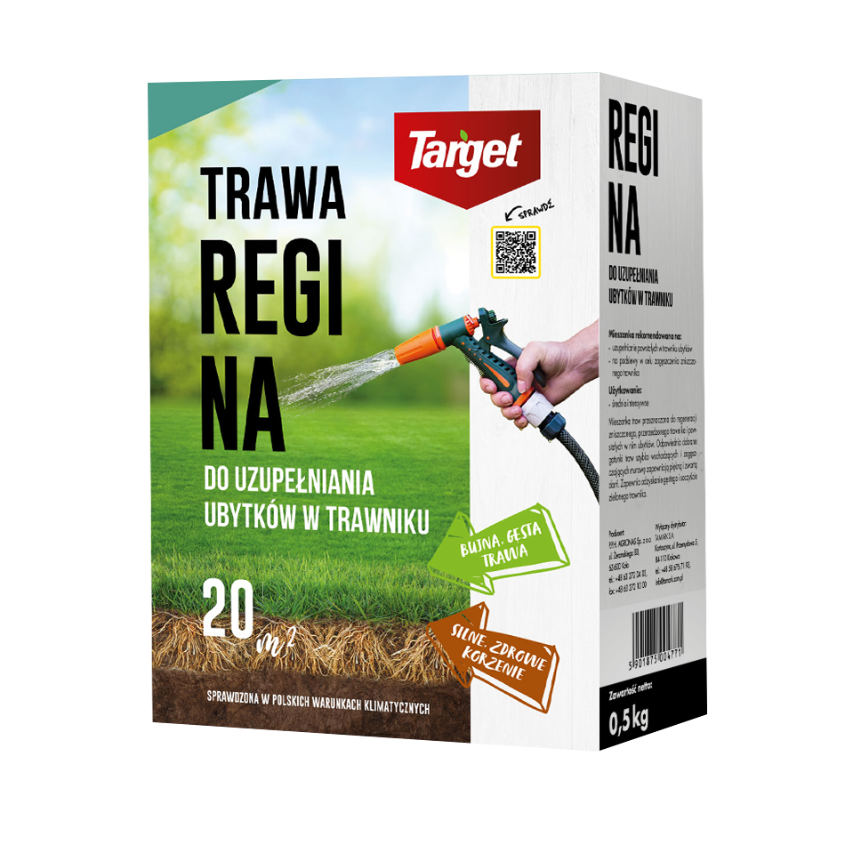 Regina – Trawa Regeneracyjna – Do Uzupełniania Ubytków – 0,5 kg Target