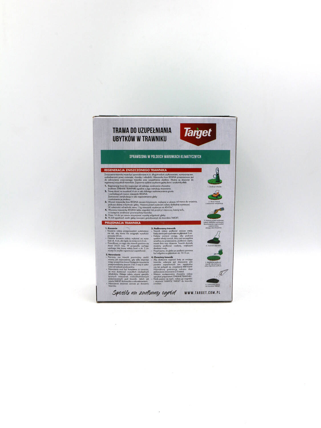 Regina – Trawa Regeneracyjna – Do Uzupełniania Ubytków – 0,5 kg Target - obrazek 5