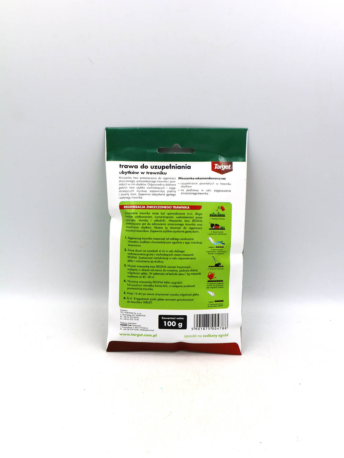 Regina – Trawa Regeneracyjna – Do Uzupełniania Ubytków – 100 g Target - obrazek 4