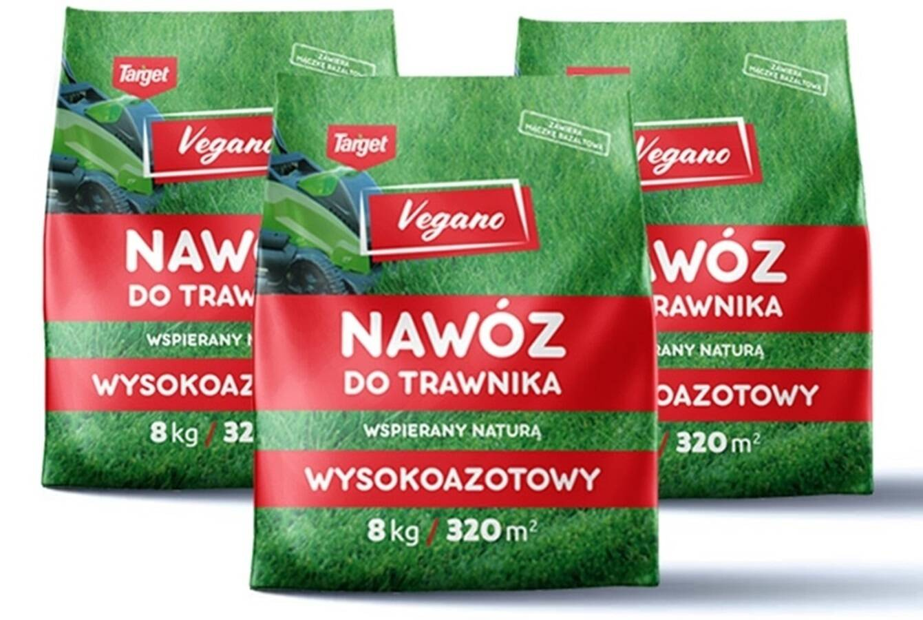 Wysokoazotowy Nawóz Do Trawnika – Wspierany Naturą – 3 x 16 kg Vegano - obrazek 2